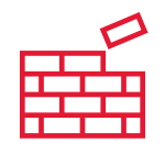 adding bricks to a wall