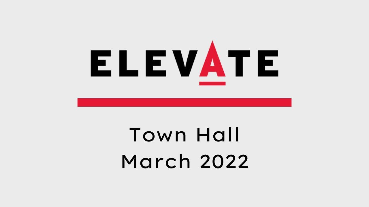 Elevate Town Hall Video Thumbnail Image
