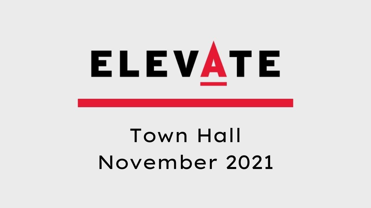 Elevate Town Hall Video Thumbnail Image